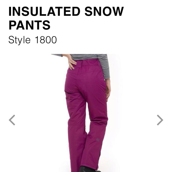 INSULATED SNOW PANTS - Picture 6 of 6